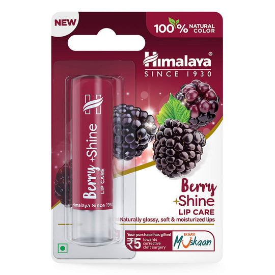 Buy Himalaya Berry Shine Lip Care 4.5g Himalaya Lip Balms Himalaya Wellness (India)