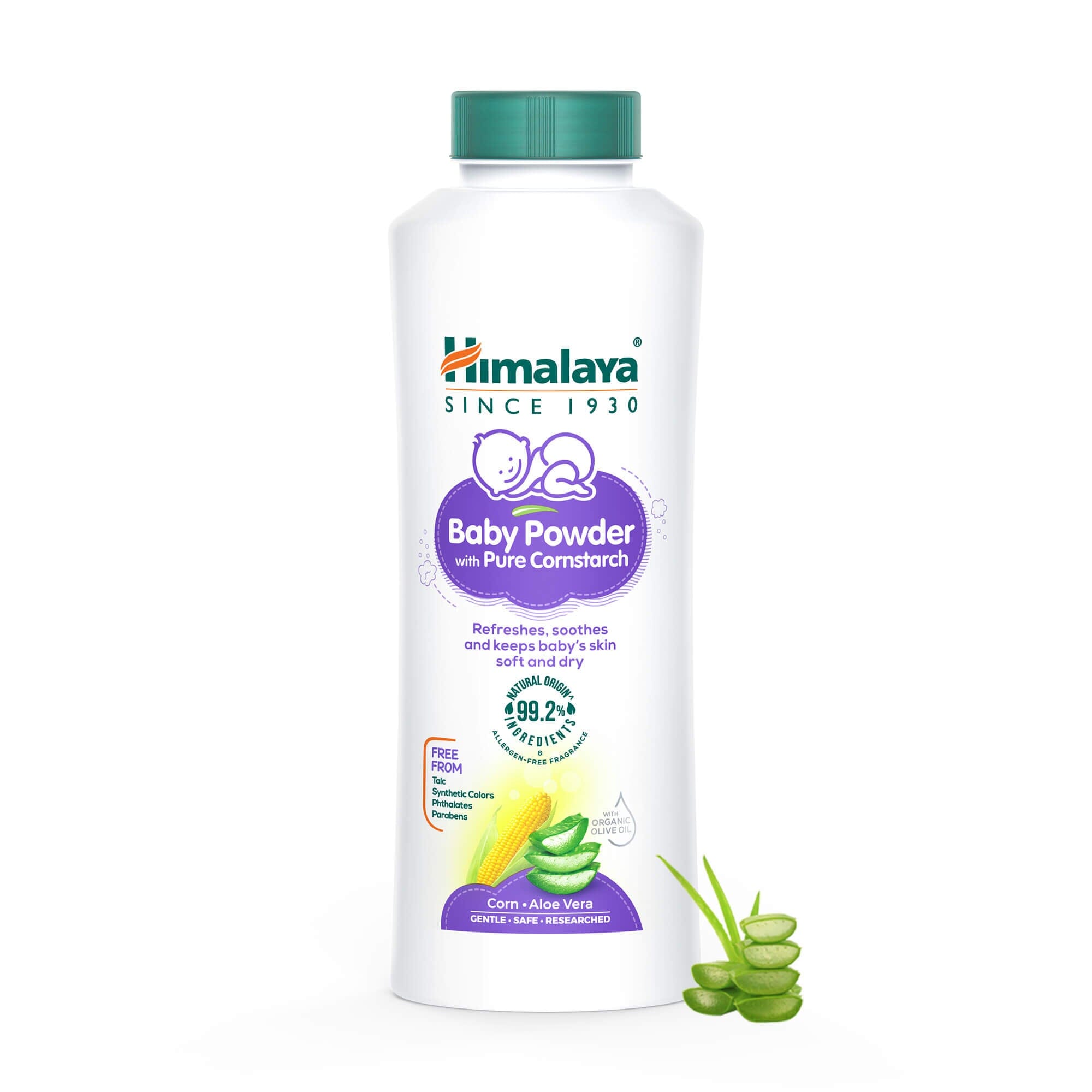 Buy Himalaya Baby Powder with Pure Cornstarch 100g, 200g, 400g ...