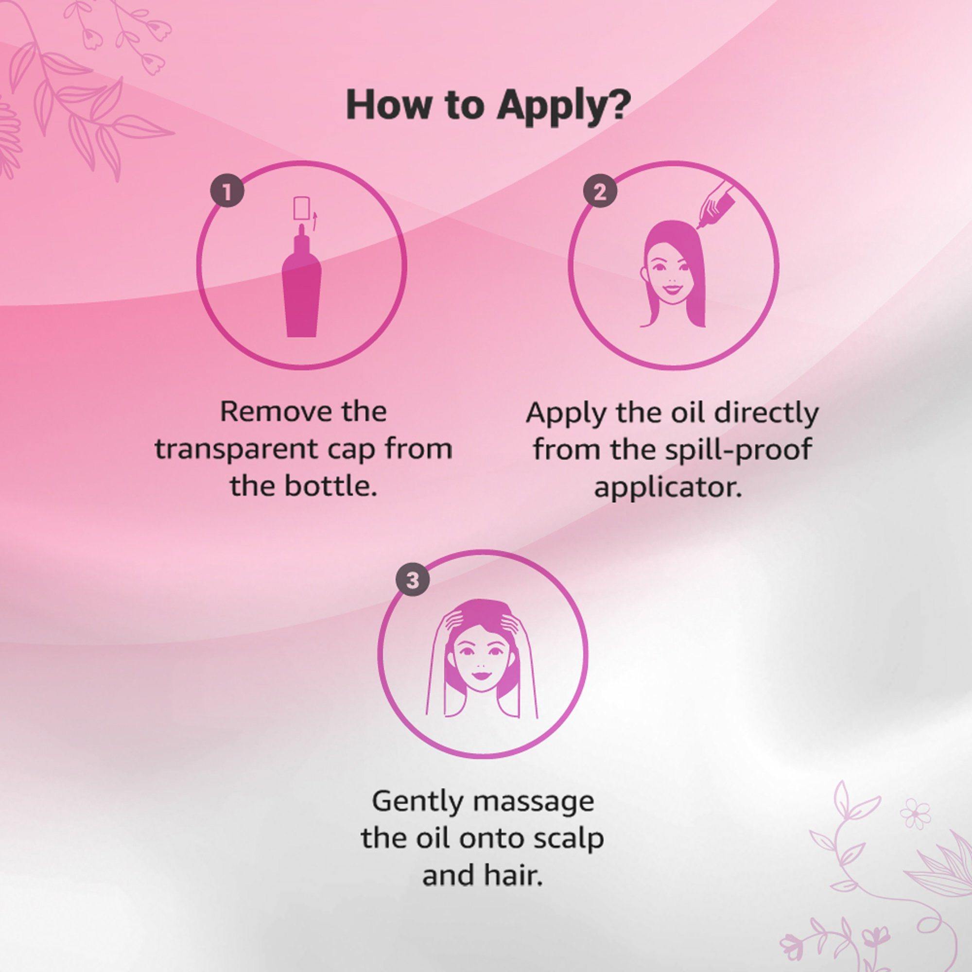 Himalaya Anti-Hair Fall Hair Oil 100ml - How To Apply?