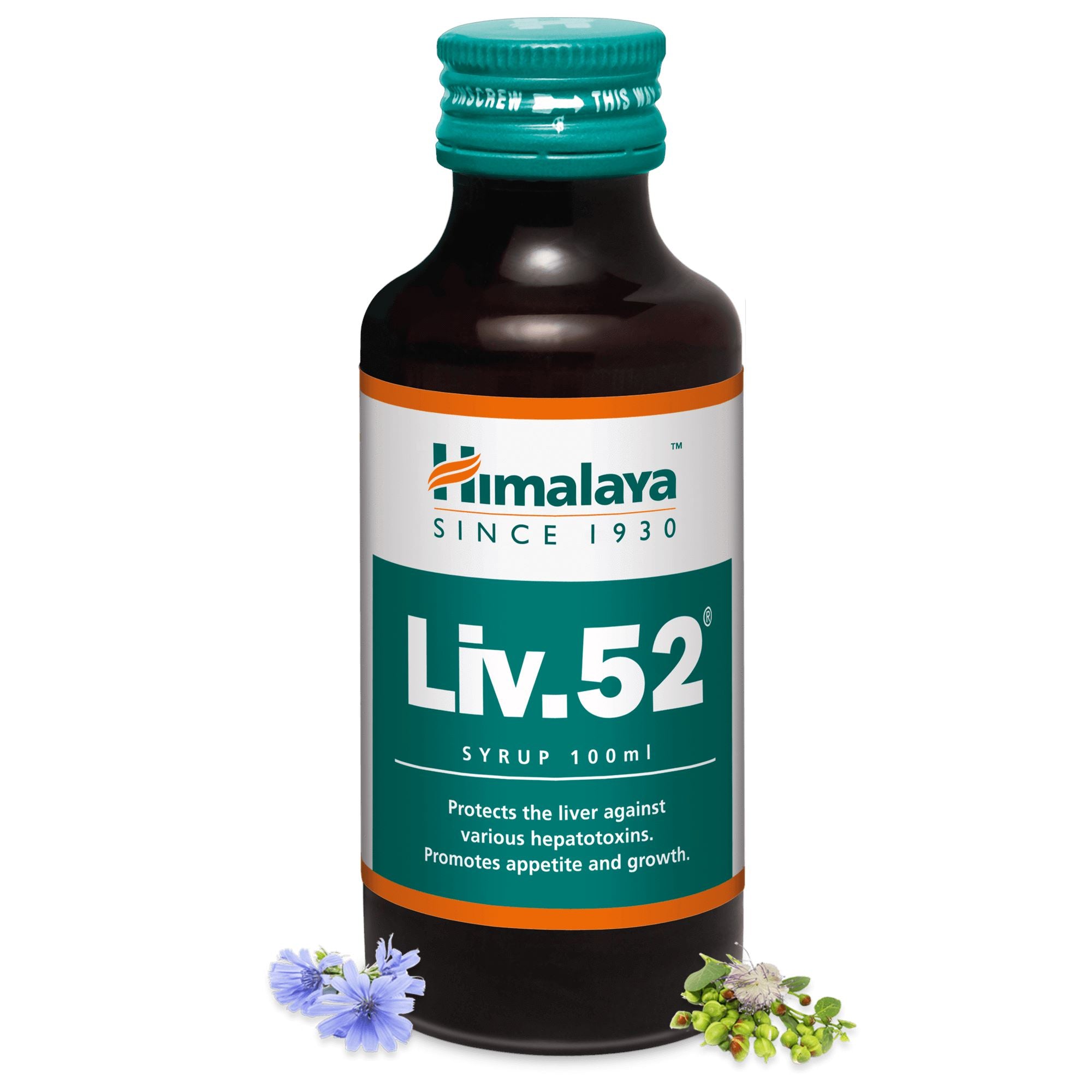 Himalaya Liv.52 Syrup - Protects the liver when taking liver-toxic medicine or alcohol