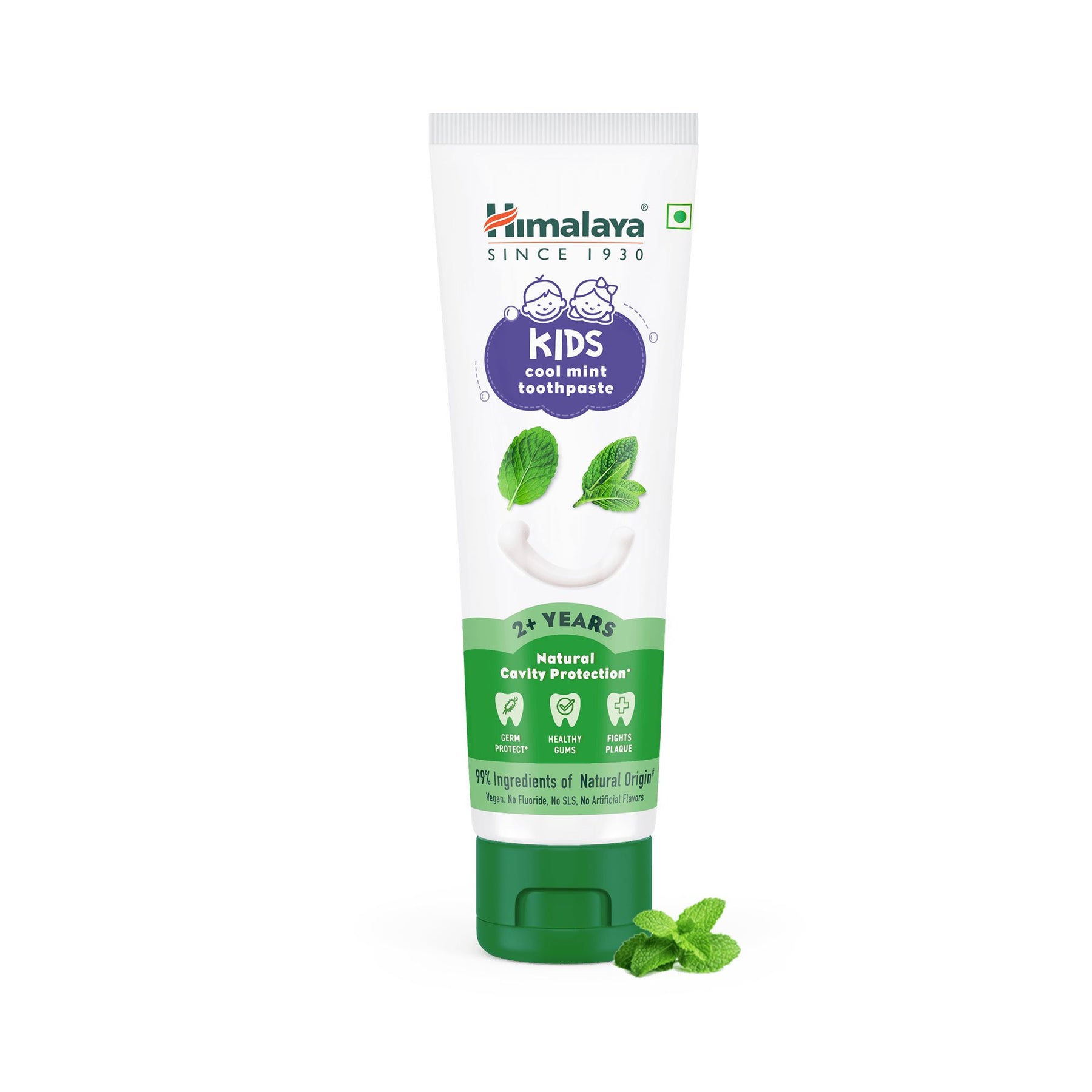 Buy Himalaya Kids Cool Mint Toothpaste 80g - Ingredients, Usage ...