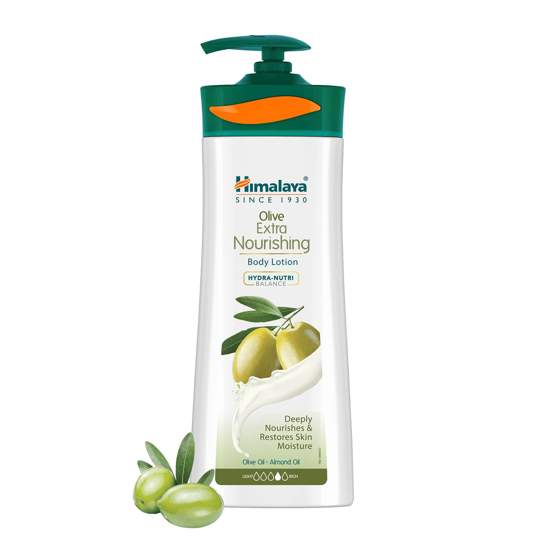 Himalaya Olive Extra Nourishing Body Lotion Restores Moisture Himalaya Wellness (India)