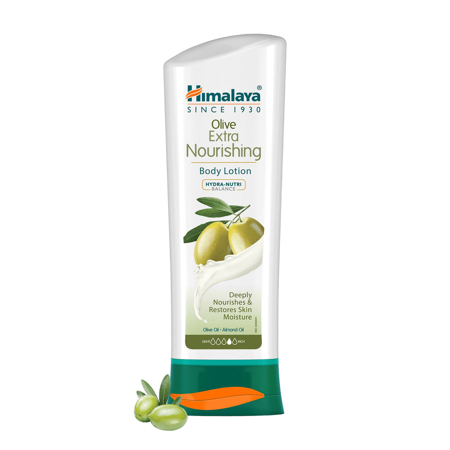 Himalaya Olive Extra Nourishing Body Lotion Restores Moisture