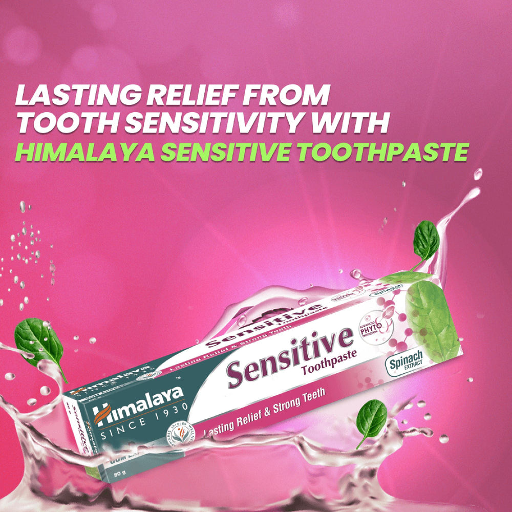 Himalaya Sensitive Toothpaste Relief from Sensitive Teeth Himalaya