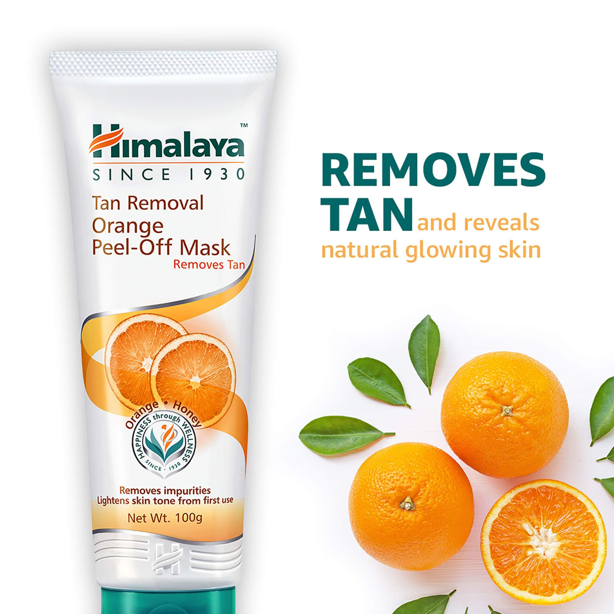 Tan Removal Orange Peel-Off Mask