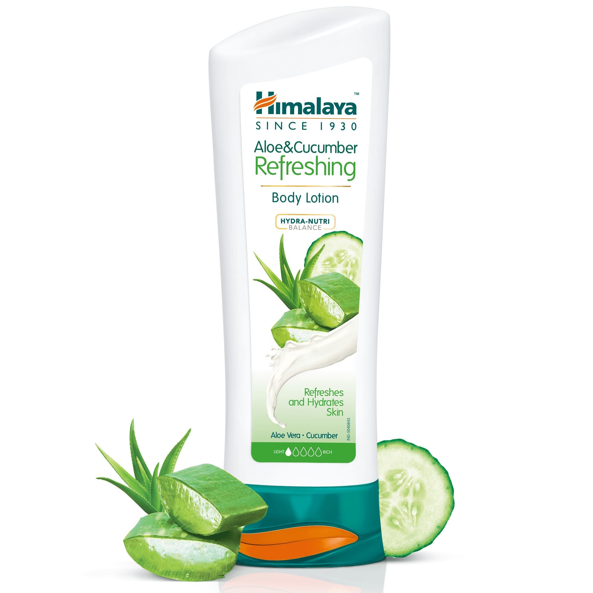 Himalaya Aloe & Cucumber Refreshing Body Lotion - Hydrates and refreshes skin 