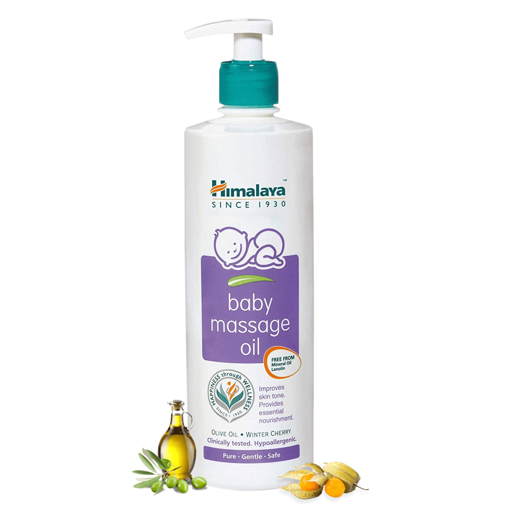 Himalaya baby massage oil - To improve baby's growth and development