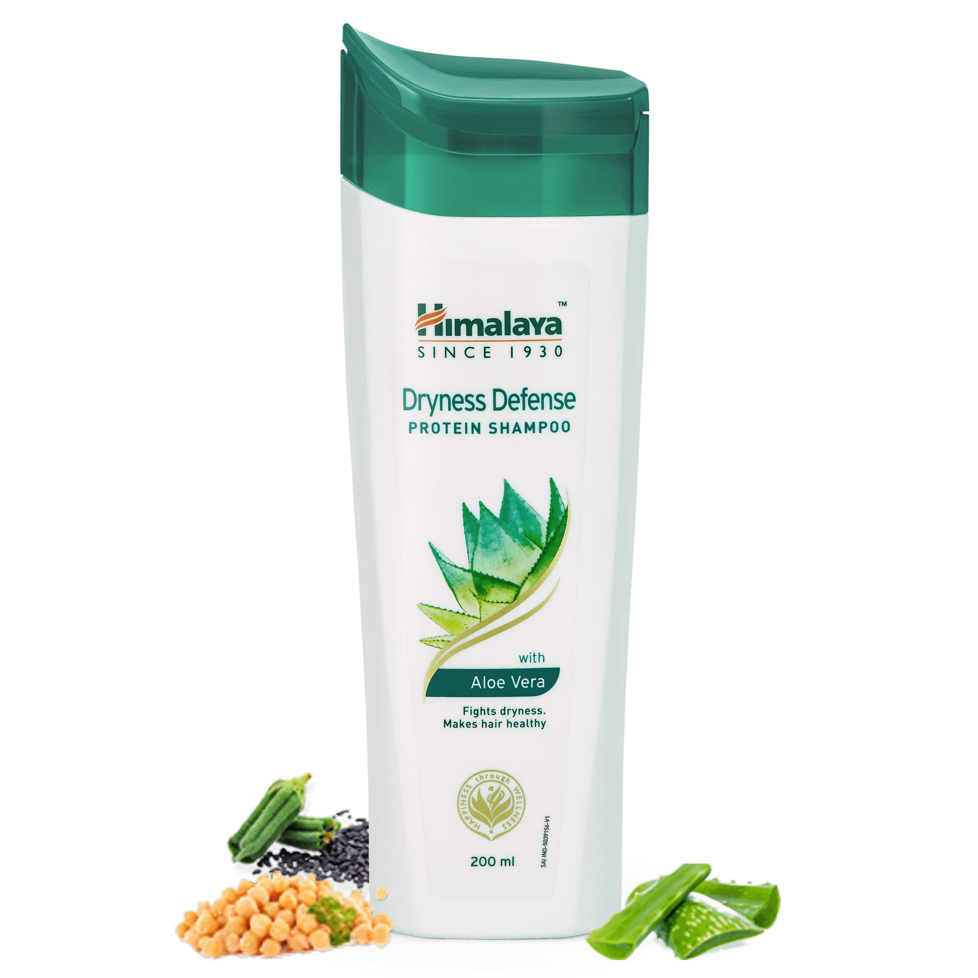 Himalaya Dryness Defense Protein Shampoo 200ml - Fights dryness, makes hair healthy