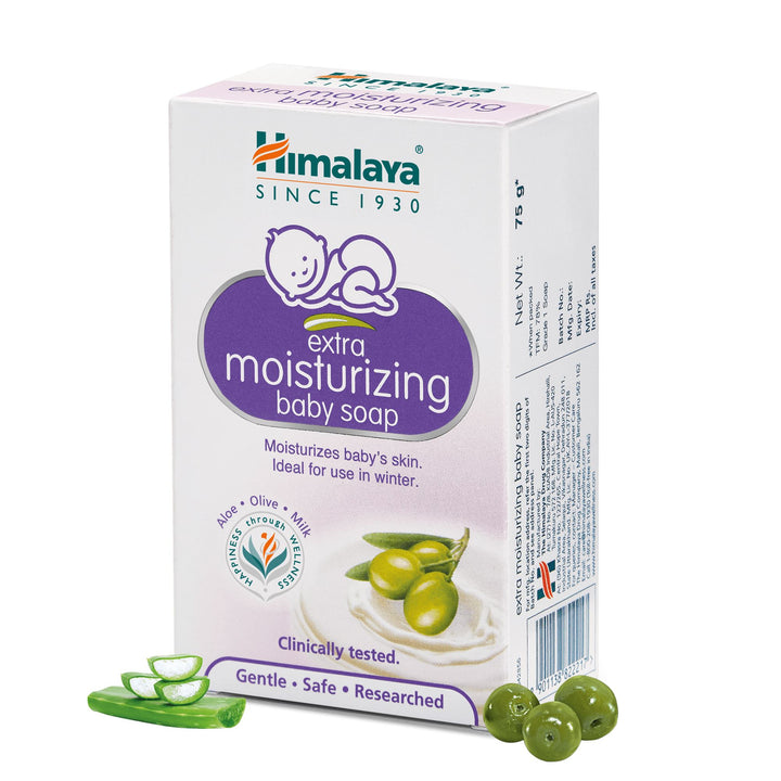 Himalaya extra moisturizing baby soap Moisturizes Baby's Skin