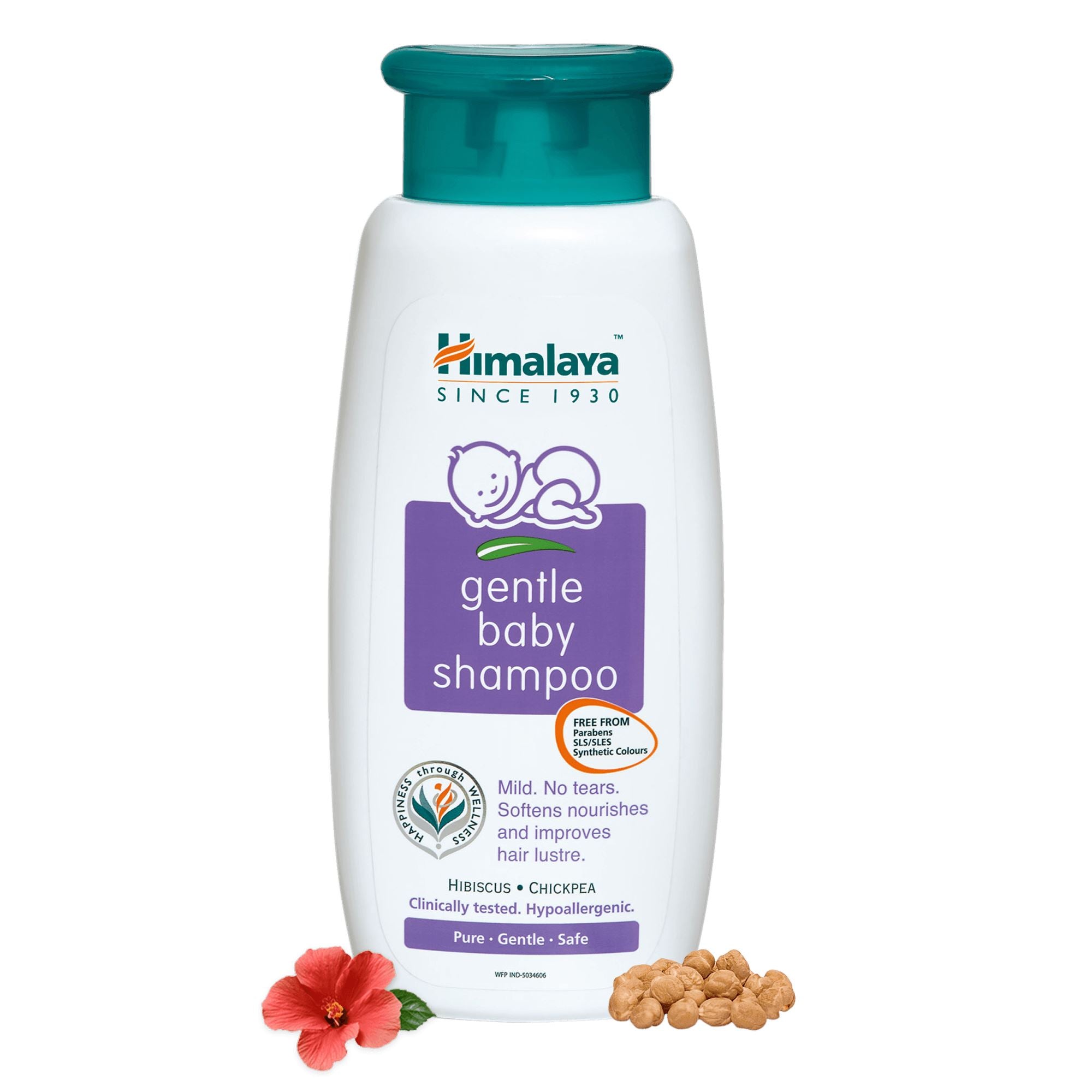 Himalaya Gentle Baby Shampoo - Gently cleanses hair making it soft, shiny, and easy to manage