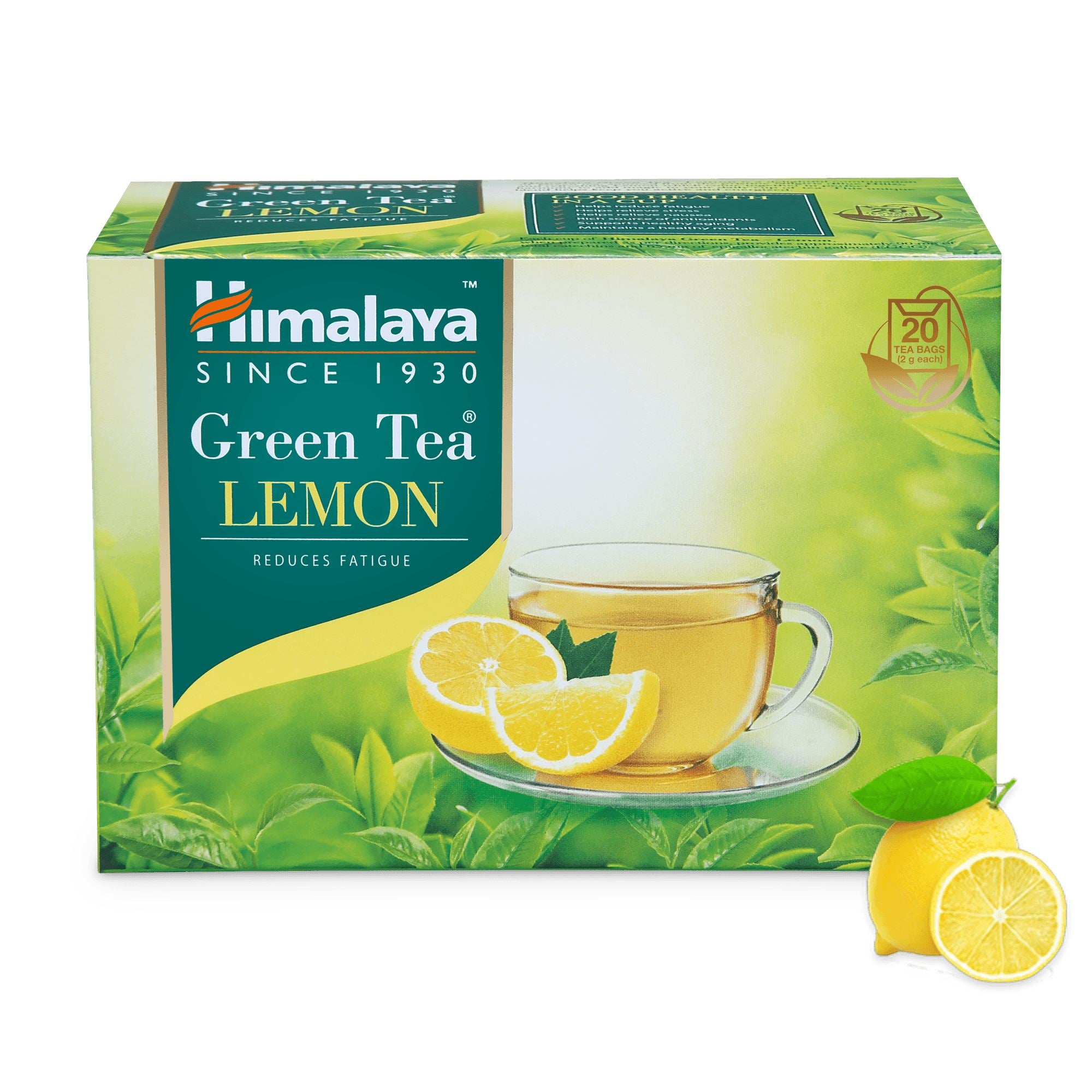 Himalaya Green Tea LEMON - Helps you stay active and energized