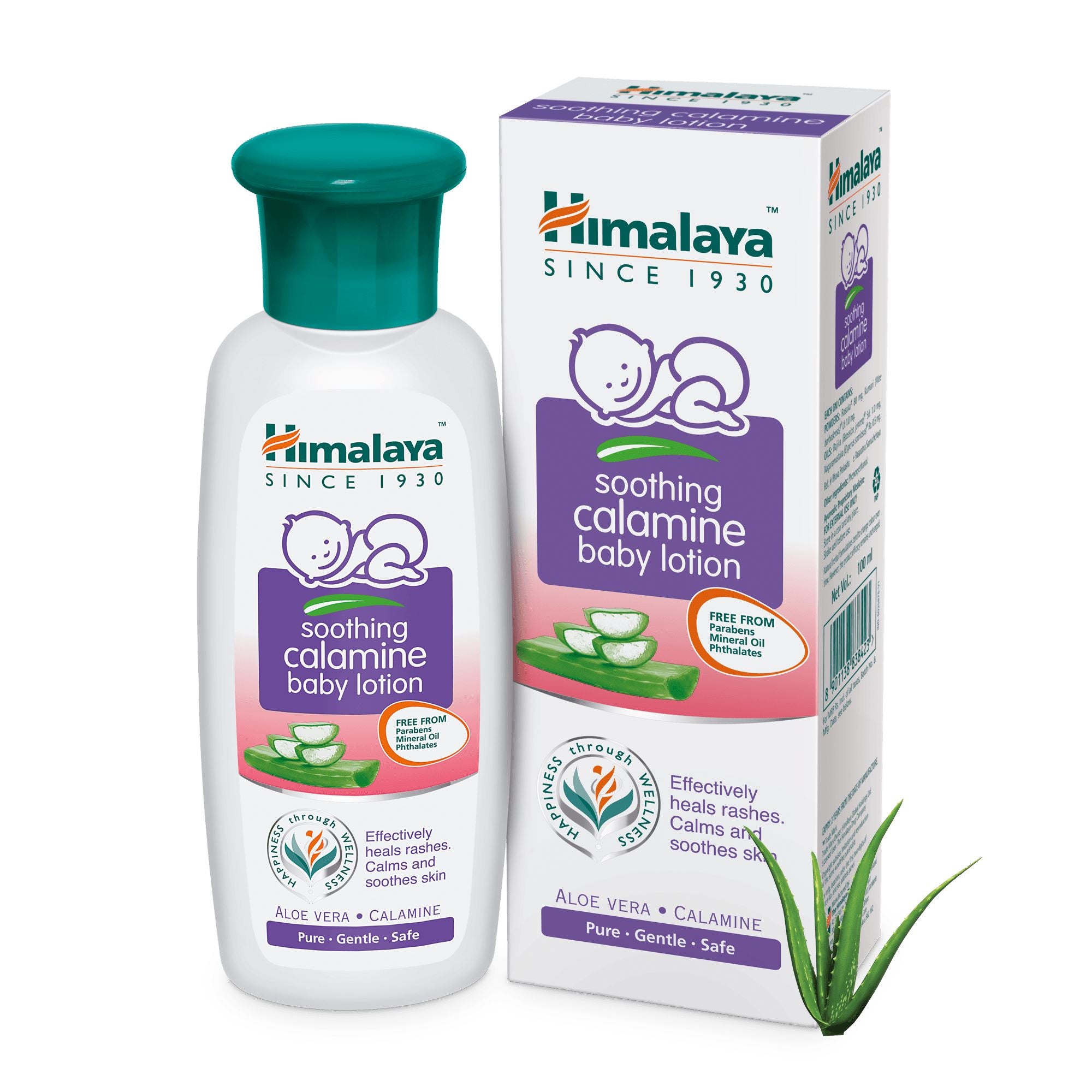 Himalaya soothing calamine baby lotion - Effective relief from skin rashes