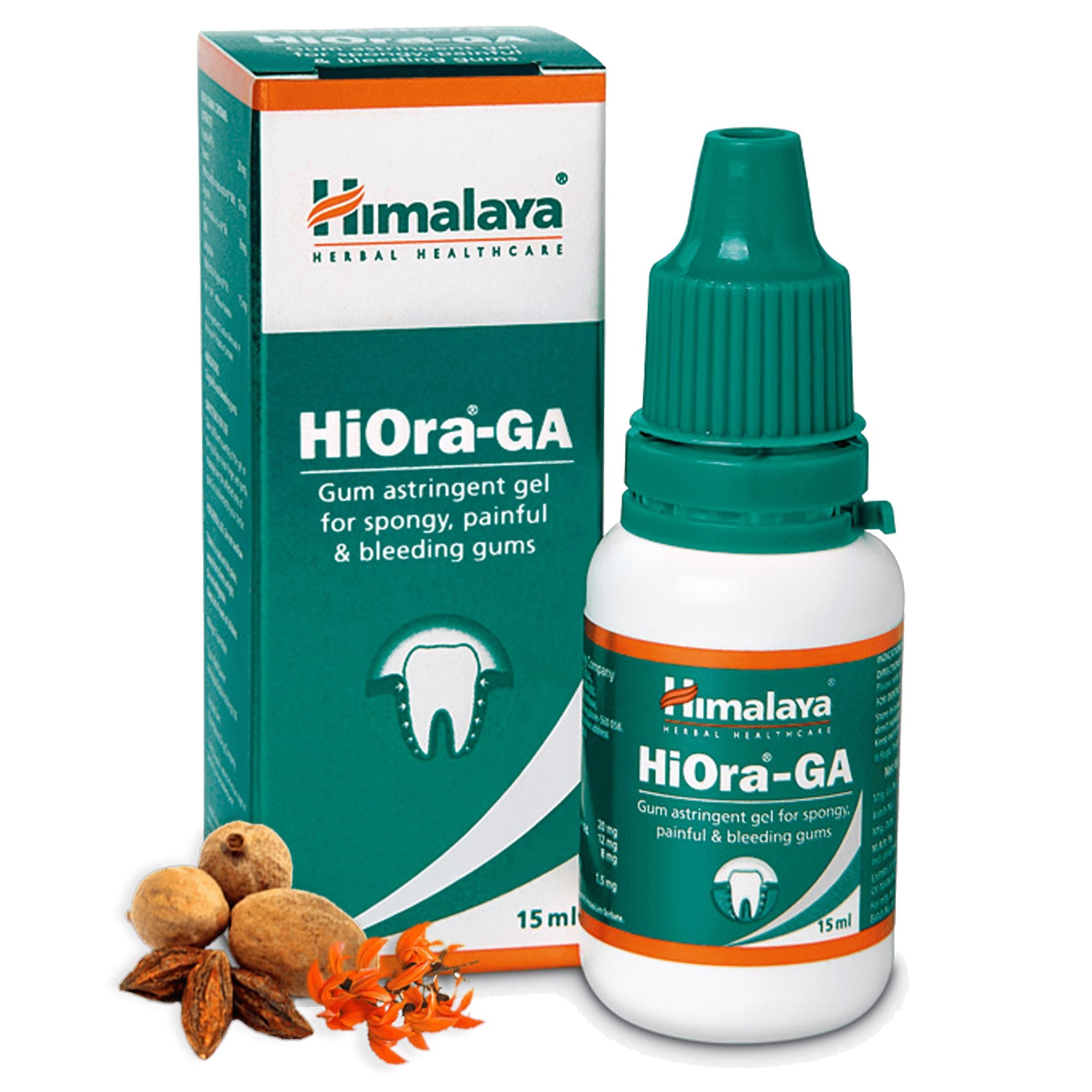 Himalaya Hiora-GA Gel - Gum astringent gel for spongy, painful and bleeding gums