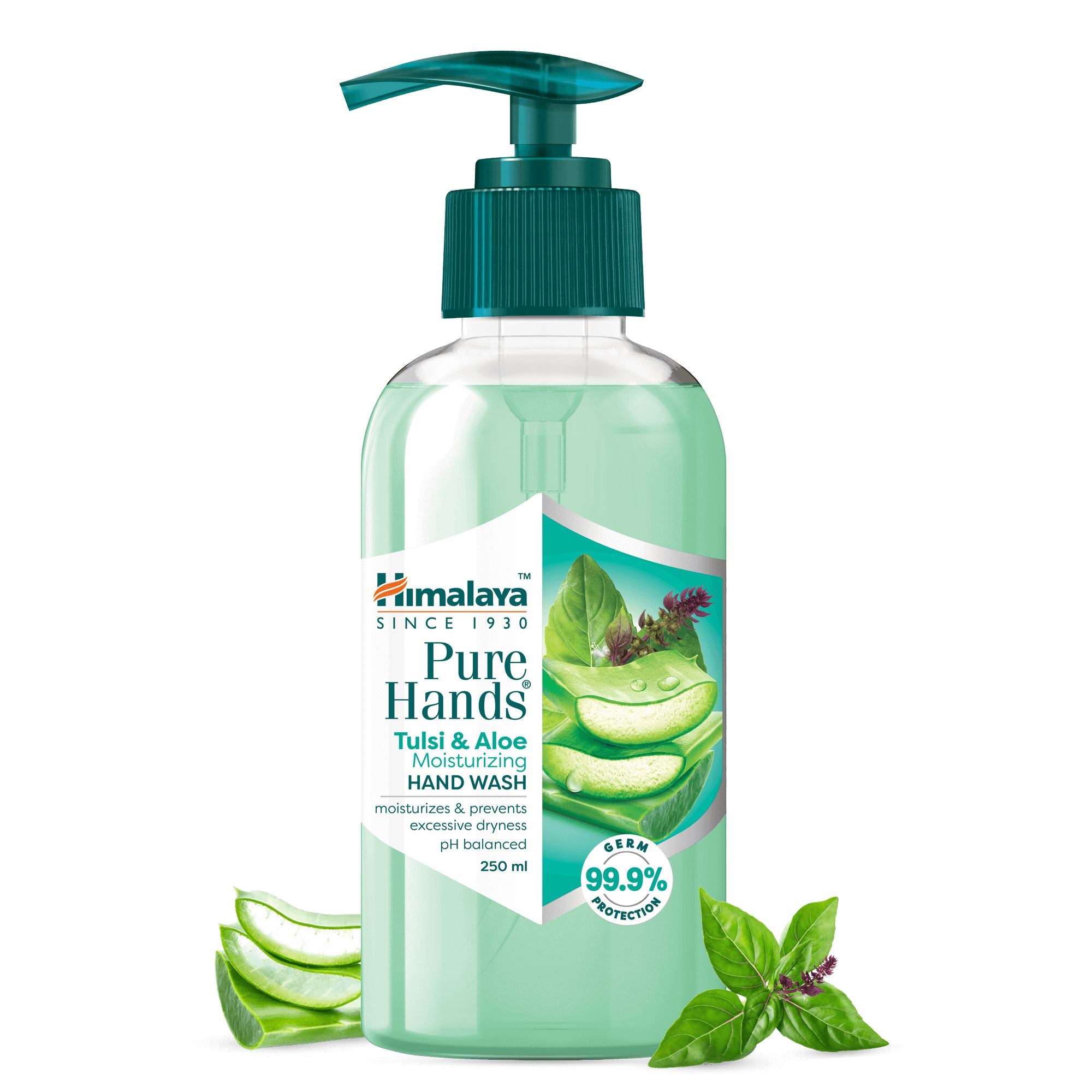 Himalaya Pure Hands Tulsi & Aloe Moisturizing Hand Wash - Helps protect hands from germs