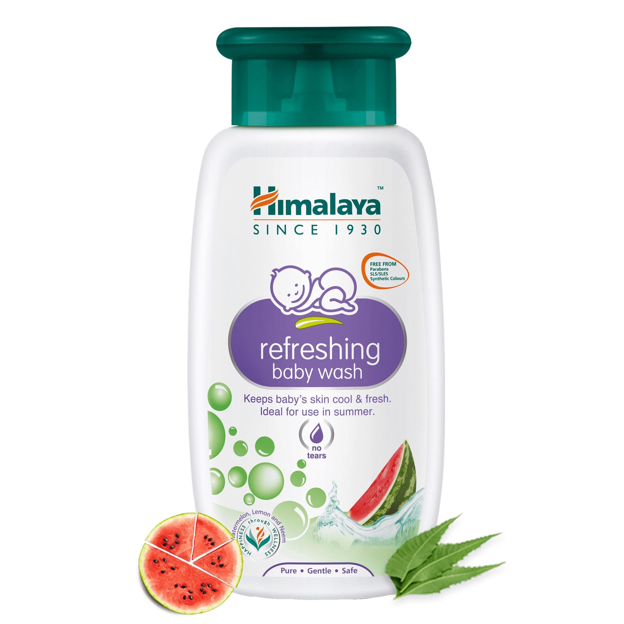 Himalaya Refreshing baby wash - Keeps baby's skin cool and fresh