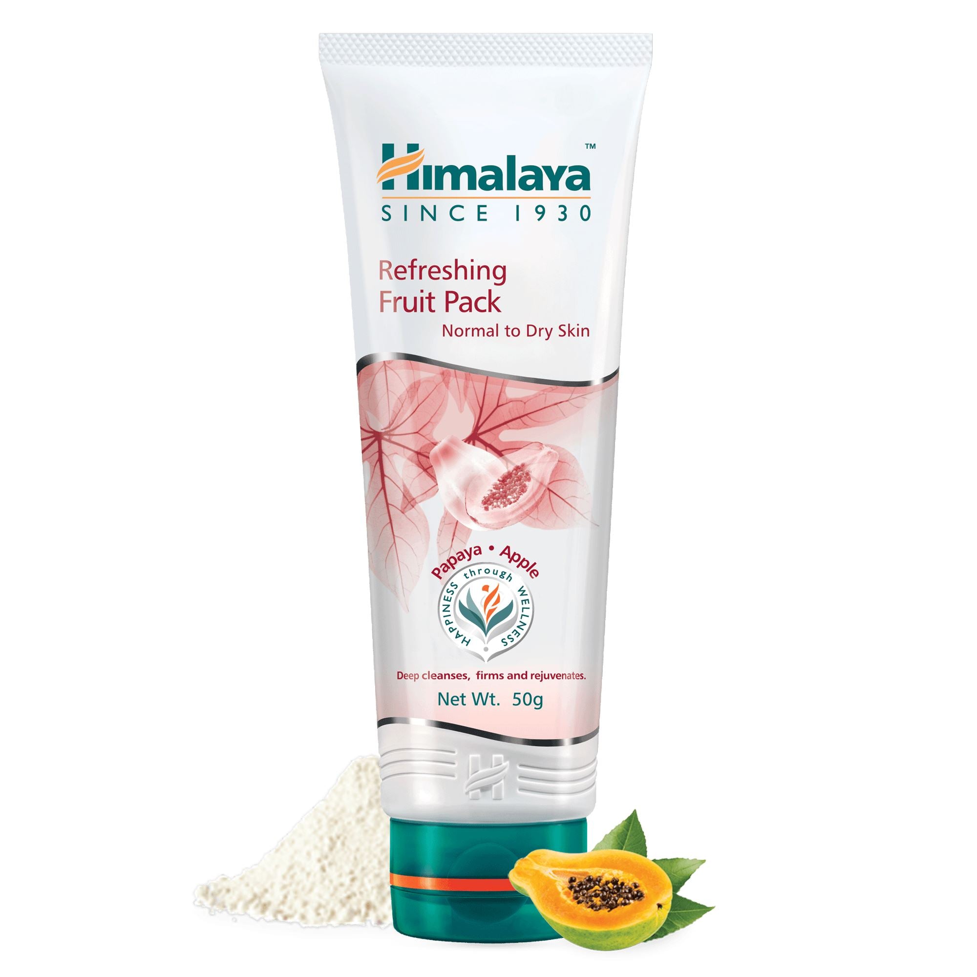 Himalaya Refreshing Fruit Pack 50g - Deep cleanses, firms and rejuvenates